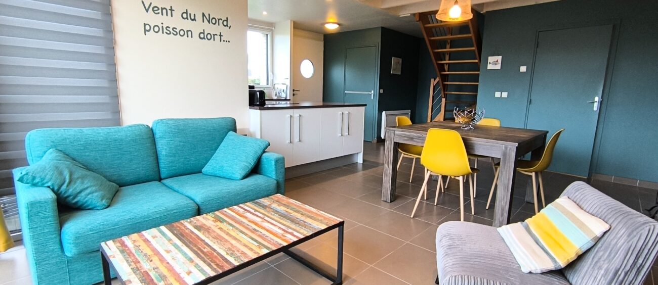 Gîte 4 personnes Erquy avec mezzanine – La Houle