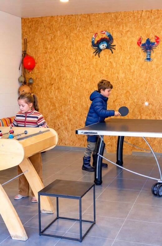 salle de jeux pour enfants aux gîtes du pêcheur à Erquy