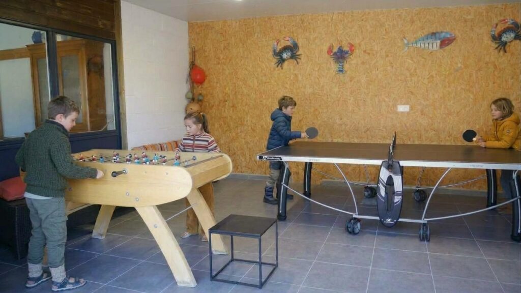 salle de jeux des gîtes du pecheur à Erquy